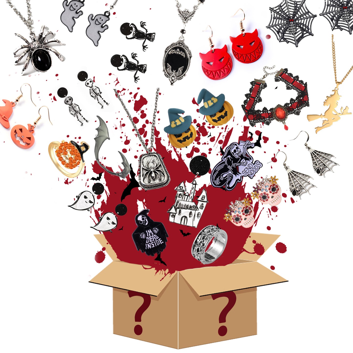 Halloween Mystery Jewelry Bag