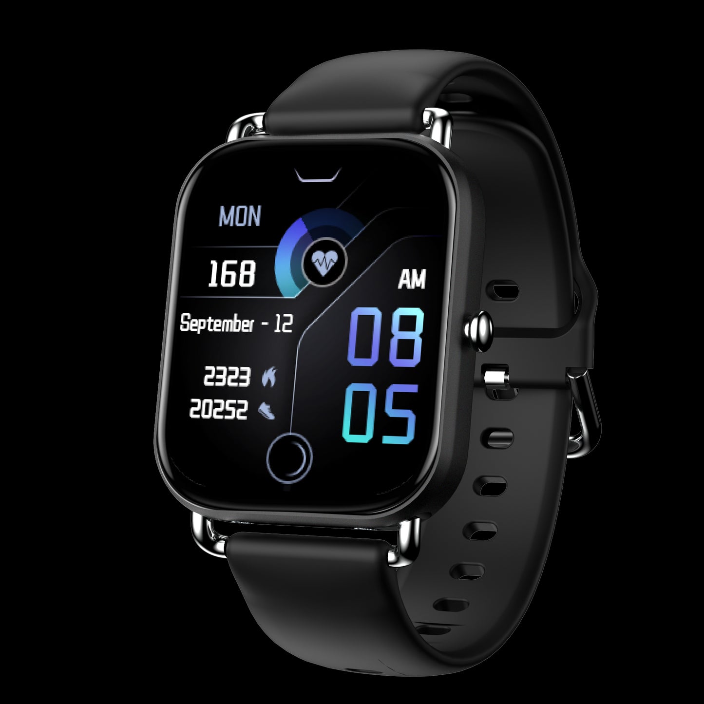 Body Temperature Measurement, Collision Color Sports Mode, Stylish Micro-engraved Smart Watch