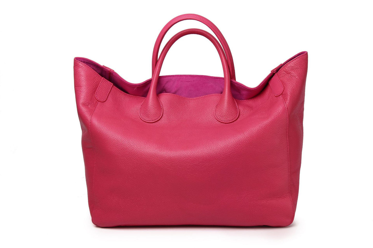 Simple Personality Tote Genuine Leather Big Bag Super Capacity